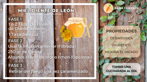 Pues nada espero que os guste la receta, muy sencilla y que podáis disfrutar de esta miel o jarabe de diente de león .