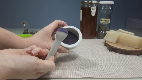 Jabón Glicerina Lavanda y Miel