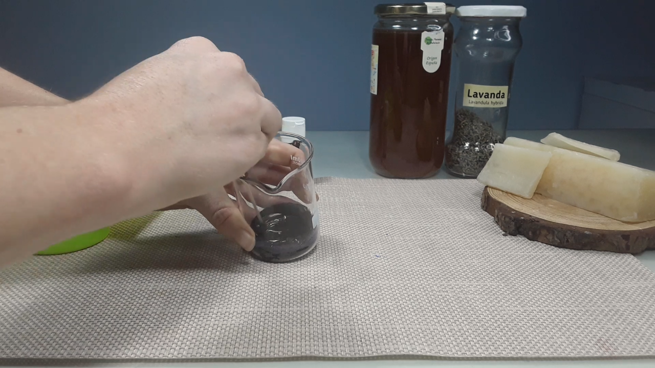 Jabón Glicerina Lavanda y Miel