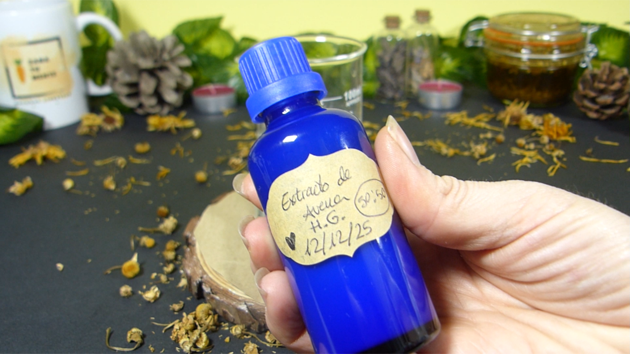 extracto hidroglicerinado de avena